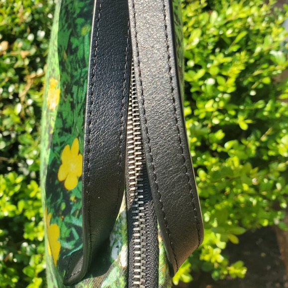 Akris Buttercup Print Tote w/ Leather Handles - Picture 6 of 11